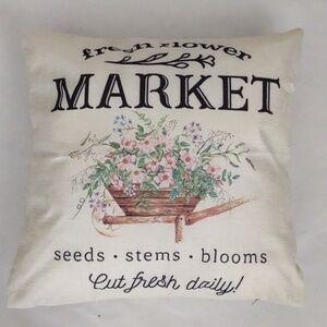 New SET Farmhouse Accent Pillow Case